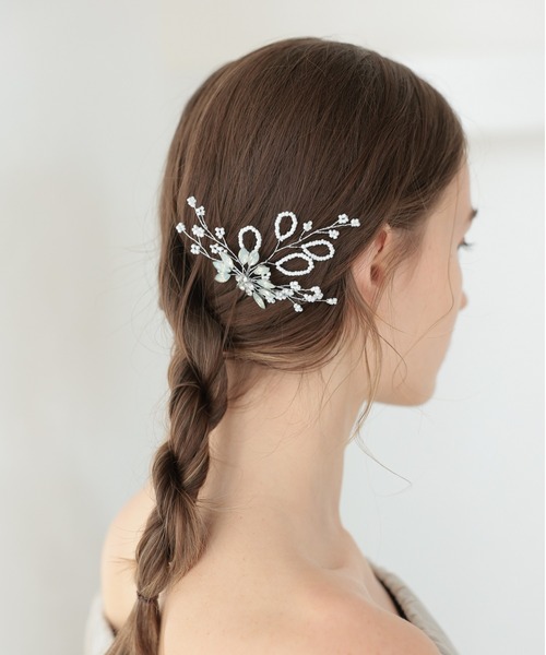 パールビジューヘアピン（ヘアアクセサリー）（ヘアピン