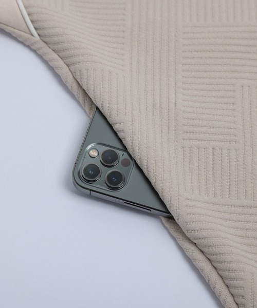 La-gemme（ラジェム）の「異素材ロングワンピース（ワンピース・レディース・ベージュ/ブラック/グレー・フリー）」の7枚目の写真