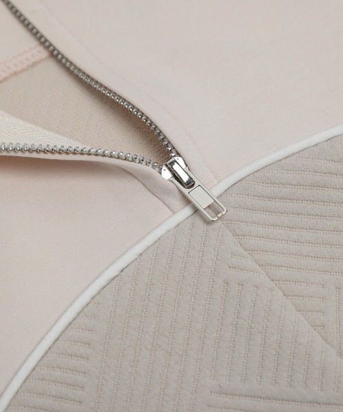 La-gemme（ラジェム）の「異素材ロングワンピース（ワンピース・レディース・ベージュ/ブラック/グレー・フリー）」の12枚目の写真