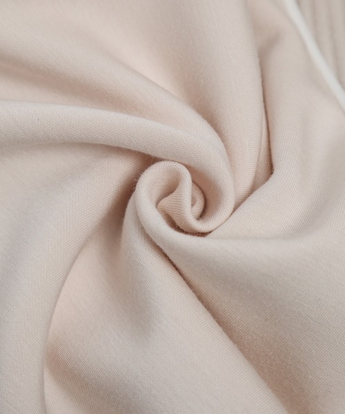 La-gemme（ラジェム）の「異素材ロングワンピース（ワンピース・レディース・ベージュ/ブラック/グレー・フリー）」の17枚目の写真