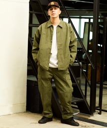 ムラサキスポーツ | 【ムラサキスポーツ限定】DEAR LAUREL/ディアローレル カーゴパンツ ストレッチ 無地 ダブルニー D23F3102(カーゴパンツ)