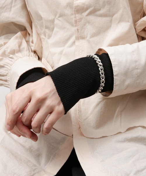 20/80(テゥエンティーエイティー)の「【20/80】トゥエンティーエイティー/ STERLING SILVER KIHEI CHAIN BANGLE 8mm WIDTH(バングル/リストバンド・レディース・シルバー・1/2)」の5枚目の写真
