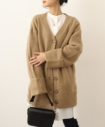 atONE ボリュームスリーブ前開きカーディガン
