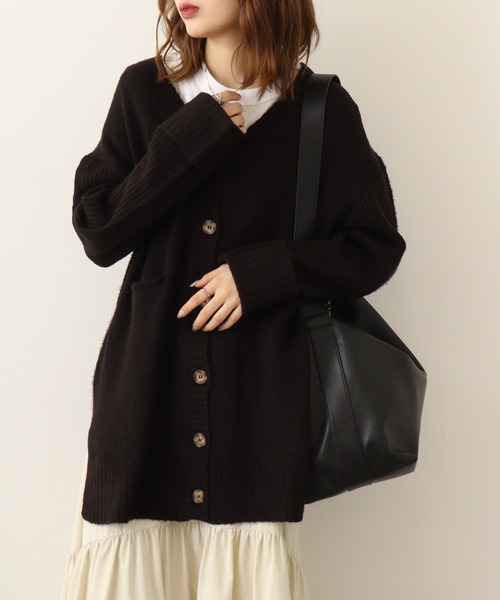 【セール】atONE ボリュームスリーブ前開きカーディガン（カーディガン/ボレロ）｜atONE（アットワン）