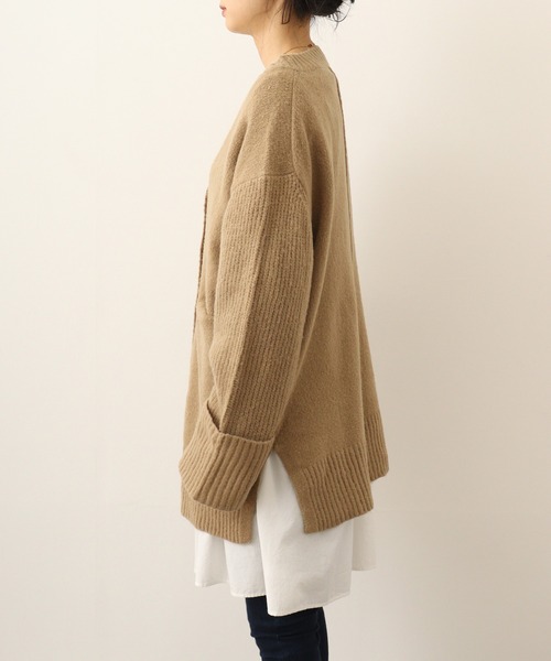 【セール】atONE ボリュームスリーブ前開きカーディガン（カーディガン/ボレロ）｜atONE（アットワン）