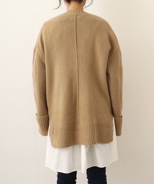 【セール】atONE ボリュームスリーブ前開きカーディガン（カーディガン/ボレロ）｜atONE（アットワン）