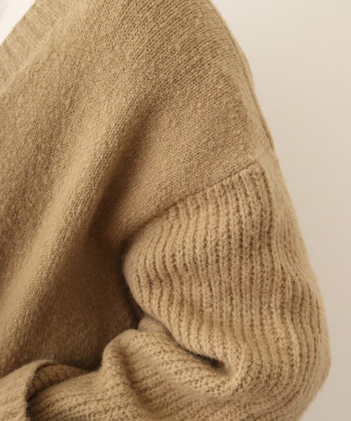 【セール】atONE ボリュームスリーブ前開きカーディガン（カーディガン/ボレロ）｜atONE（アットワン）