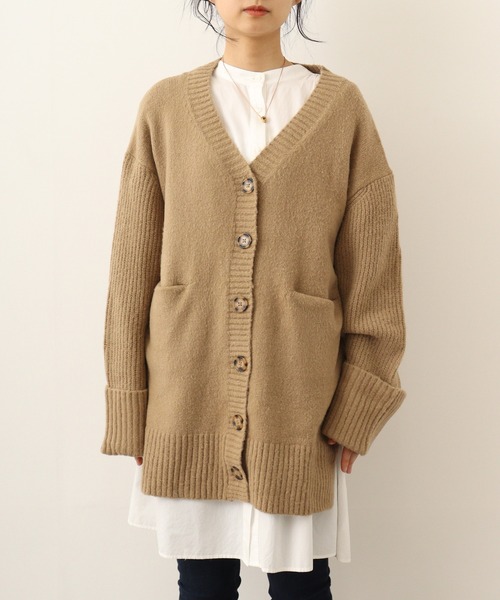 【セール】atONE ボリュームスリーブ前開きカーディガン（カーディガン/ボレロ）｜atONE（アットワン）