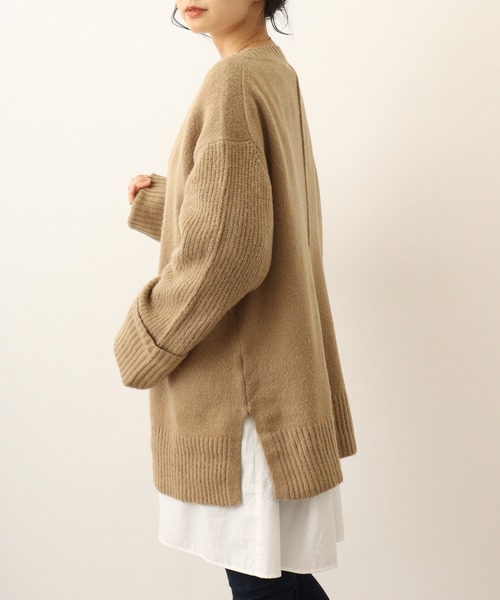 【セール】atONE ボリュームスリーブ前開きカーディガン（カーディガン/ボレロ）｜atONE（アットワン）