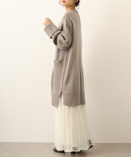 【セール】atONE ボリュームスリーブ前開きカーディガン（カーディガン/ボレロ）｜atONE（アットワン）