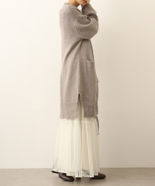 【セール】atONE ボリュームスリーブ前開きカーディガン（カーディガン/ボレロ）｜atONE（アットワン）