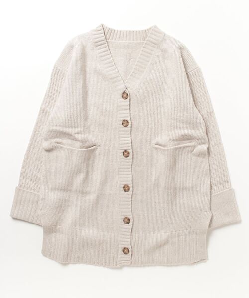 【セール】atONE ボリュームスリーブ前開きカーディガン（カーディガン/ボレロ）｜atONE（アットワン）