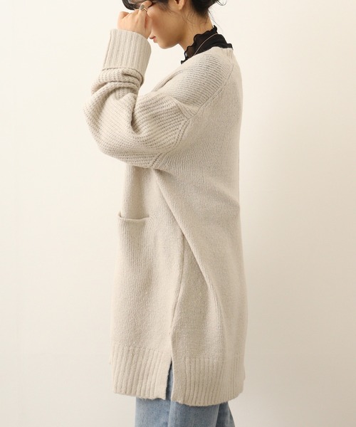 【セール】atONE ボリュームスリーブ前開きカーディガン（カーディガン/ボレロ）｜atONE（アットワン）