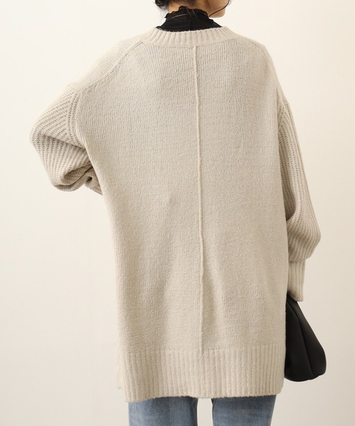 【セール】atONE ボリュームスリーブ前開きカーディガン（カーディガン/ボレロ）｜atONE（アットワン）