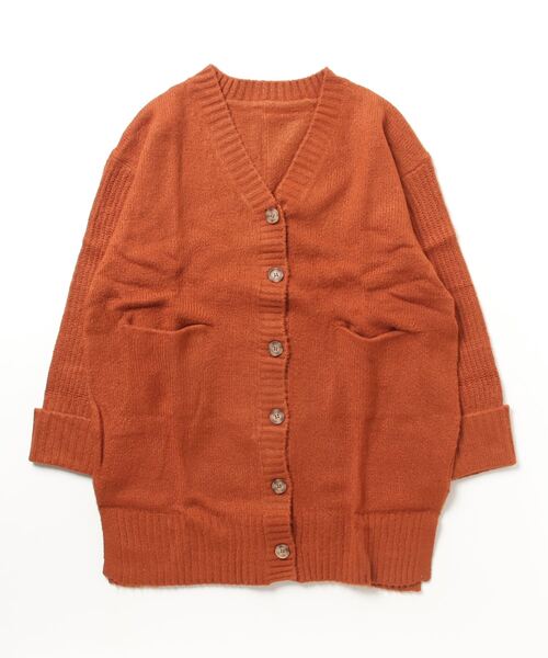 【セール】atONE ボリュームスリーブ前開きカーディガン（カーディガン/ボレロ）｜atONE（アットワン）