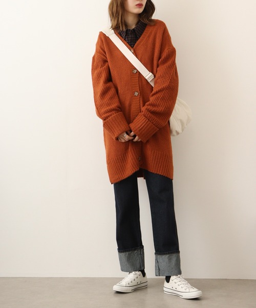 【セール】atONE ボリュームスリーブ前開きカーディガン（カーディガン/ボレロ）｜atONE（アットワン）