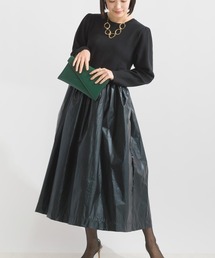 PICCIN | メタリックスカートドッキングワンピース(ワンピース)