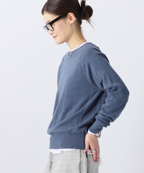 エーピーストゥディオ AP STUDIO New sweat like Knit ニット セーター 長袖 F 緑 グリーン /AT ■OS レディース New sweat like knit（ニット/セーター）｜AP STUDIO（エーピー