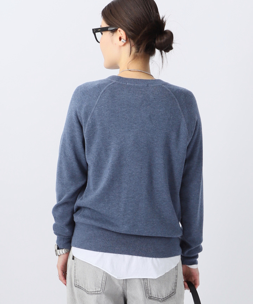 エーピーストゥディオ AP STUDIO New sweat like Knit ニット セーター 長袖 F 緑 グリーン /AT ■OS レディース New sweat like knit（ニット/セーター）｜AP STUDIO（エーピー