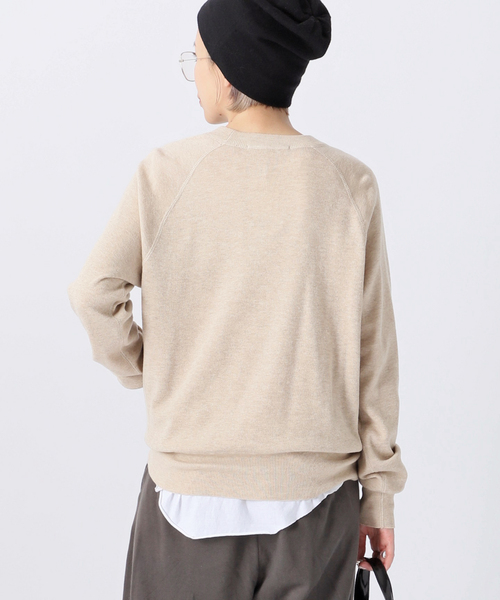 エーピーストゥディオ AP STUDIO New sweat like Knit ニット セーター 長袖 F 緑 グリーン /AT ■OS レディース New sweat like knit（ニット/セーター）｜AP STUDIO（エーピー