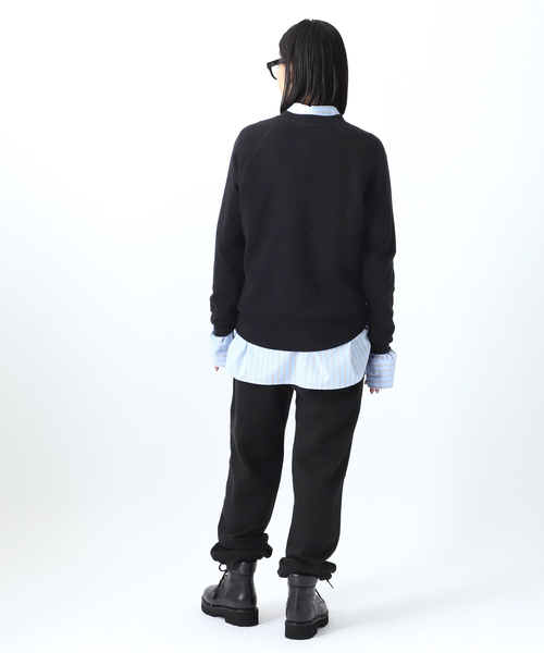 【ほぼ未使用✨】AP STUDIO ウール100% ふわふわニット　黒　秋冬活躍 ほぼ未使用✨】AP STUDIO ウール100% ふわふわニット 黒 秋冬活躍