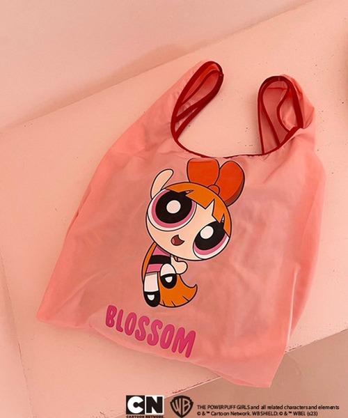 Me%（ミィパーセント）の「MPパワーパフ ガールズ エコバッグ　994294（ショルダーバッグ・レディース・レッド/グリーン/ブルー・FREE）」の3枚目の写真