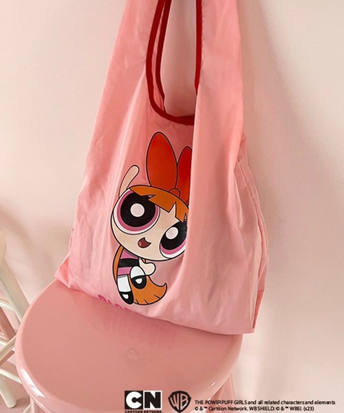 Me%（ミィパーセント）の「MPパワーパフ ガールズ エコバッグ　994294（ショルダーバッグ・レディース・レッド/グリーン/ブルー・FREE）」の7枚目の写真