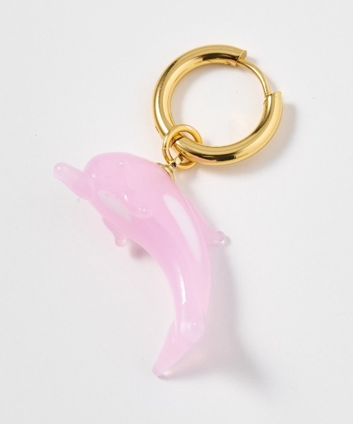 NINFA handmade(ニンファハンドメイド)の「Delfina(ピアス(両耳用)・レディース・ピンク/ブルー・ONE SIZE)」の7枚目の写真