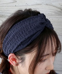 colleca la | ぽこぽこリップルヘアターバン(ヘアバンド)