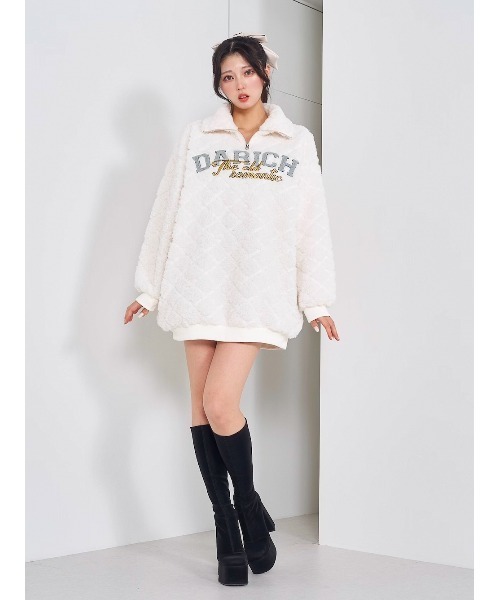 ハーフジップボアトップス（その他トップス）｜Darich（ダーリッチ）の