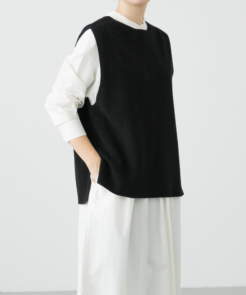 かぐれ（カグレ）の「コットンニットベスト（ベスト）」 - WEAR