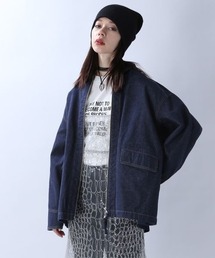 JEANASIS | デニムBIGZIPシャツジャケット/106324(カバーオール)