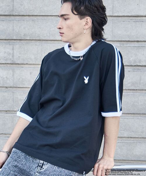 PLAYBOY（プレイボーイ）の「【SEQUENZ】PBHC SPORTS TRIM S/S TEE 