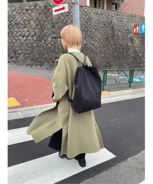 BLACK BY MOUSSY(ブラックバイマウジー)の「ruck sack(リュックサック)(バックパック/リュック・レディース・ブラック・FREE)」の11枚目の写真