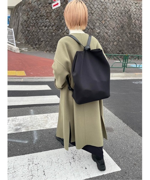 BLACK BY MOUSSY(ブラックバイマウジー)の「ruck sack(リュックサック)(バックパック/リュック・レディース・ブラック・FREE)」の10枚目の写真