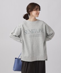 SHOO・LA・RUE | 【体型カバー】季節の変わり目に ロゴ アソート 裏毛スウェット(スウェット)