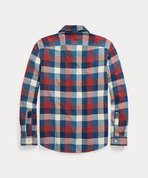 RRL ダブルアールエル　インディゴ チェック リネン ショートパンツ28 RRL ダブルアールエル インディゴ チェック リネン ショートパンツ28