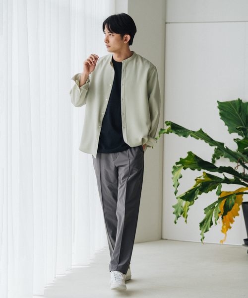 EDIFICE（エディフィス）の「RT 4WAYストレッチ ナイロン イージーパンツ（スラックス・メンズ・ブラック/チャコールグレー/ネイビー・SMALL/MEDIUM/LARGE）」の17枚目の写真