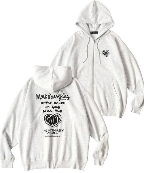SACPE　MARK GONZALES 　コラボ　撥水パーカー org.jpg