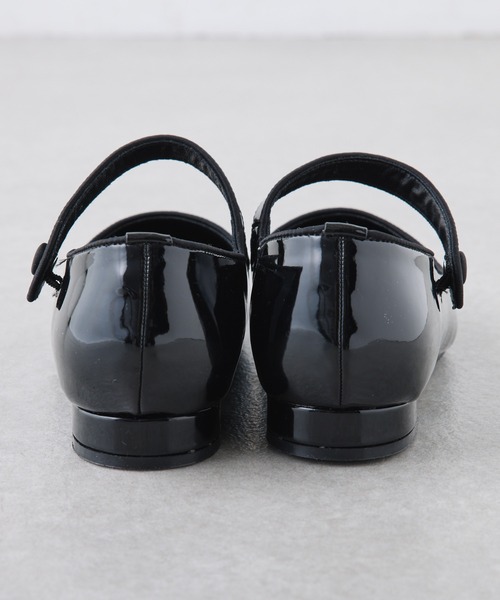 PUAL CE CIN（ピュアルセシン）の「エナメルストラップシューズ（パンプス・レディース・ブラック・M/L）」の5枚目の写真