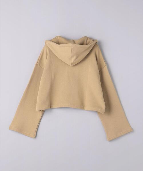 BASERANGE（ベースレンジ）の「＜BASERANGE＞ORDU フーデッド スウェット（スウェット・レディース・ベージュ・S）」の2枚目の写真