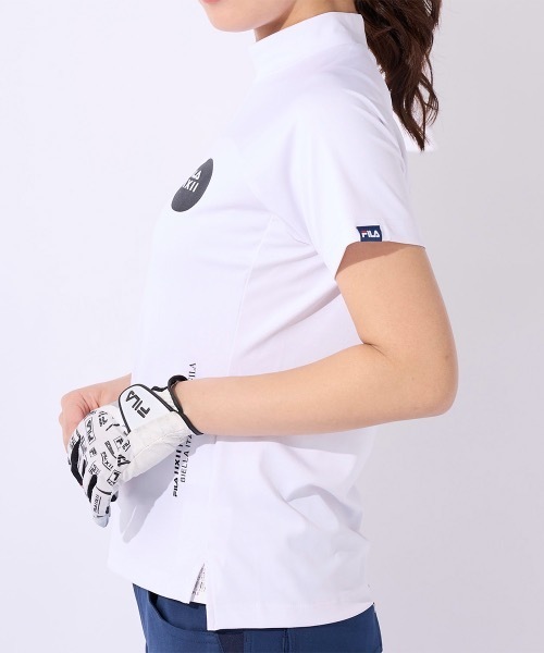 FILA GOLF/フィラゴルフ】レディース半袖モックネックシャツ