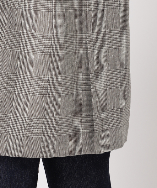 journal standard L'essage(ジャーナルスタンダードレサージュ)の「リネンオックス/チェックジャケット(テーラードジャケット・レディース・グレー/ベージュ・FREE)」の16枚目の写真