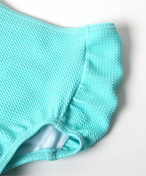 apres les cours（アプレレクール）の「フラワーパフスリーブワンピース風セパレート水着（水着・キッズ・ピンク/イエロー・80/90/100/110/120/130/140）」の17枚目の写真