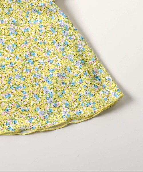 apres les cours（アプレレクール）の「フラワーパフスリーブワンピース風セパレート水着（水着・キッズ・ピンク/イエロー・80/90/100/110/120/130/140）」の5枚目の写真