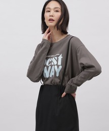 LAKOLE | グラフィックプリント長袖T / 108647(Tシャツ/カットソー)