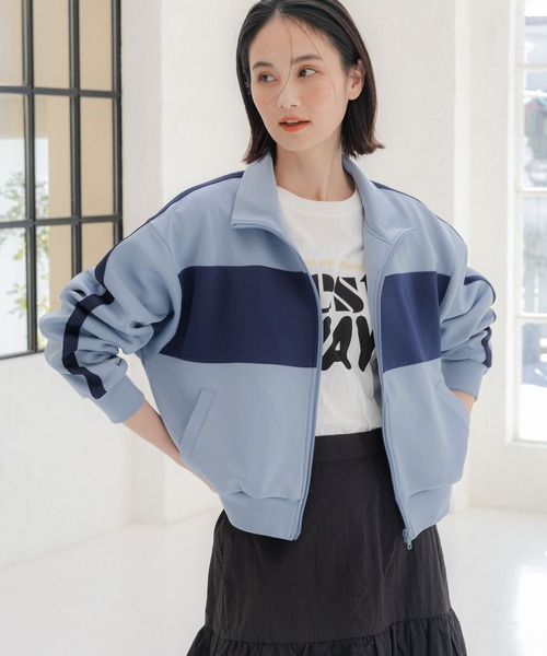 LAKOLE（ラコレ）の「グラフィックプリント長袖T / 108647（Tシャツ/カットソー・レディース・ネイビー/チャコール/オフホワイト・MEDIUM/SMALL）」の12枚目の写真