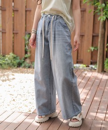 repipi armario | 【セットアップ対応】デニムスピンドルタックパンツ(デニムパンツ)