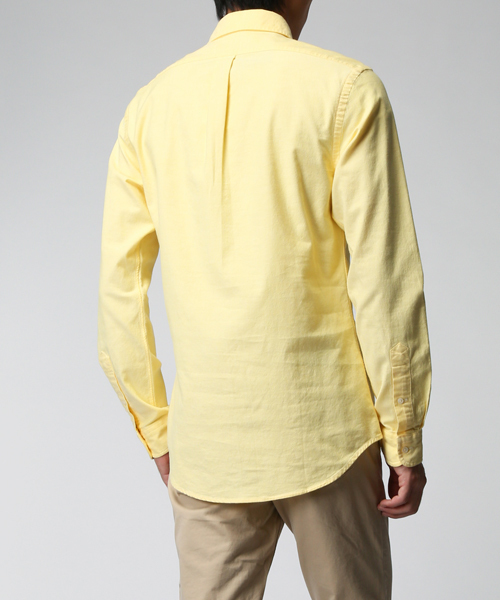 POLO RALPH LAUREN（ポロ ラルフ ローレン）の「スリムフィット ストレッチ オックスフォード シャツ（シャツ/ブラウス・メンズ・イエロー系その他・MEDIUM/X-LARGE/X-SMALL/LARGE/SMALL）」の10枚目の写真
