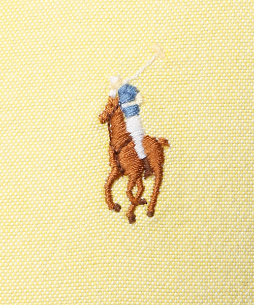 POLO RALPH LAUREN（ポロ ラルフ ローレン）の「スリムフィット ストレッチ オックスフォード シャツ（シャツ/ブラウス・メンズ・イエロー系その他・MEDIUM/X-LARGE/X-SMALL/LARGE/SMALL）」の5枚目の写真